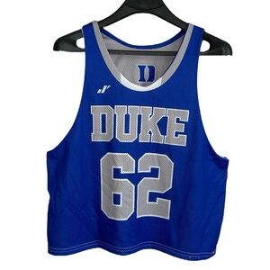Duke University reversible ONE SIZE sports pinney. #62. Excellent used condition